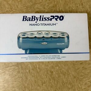 BaBylissPRO Nano Titanium Professional 12 Jumbo Roller Hairsetter NIB